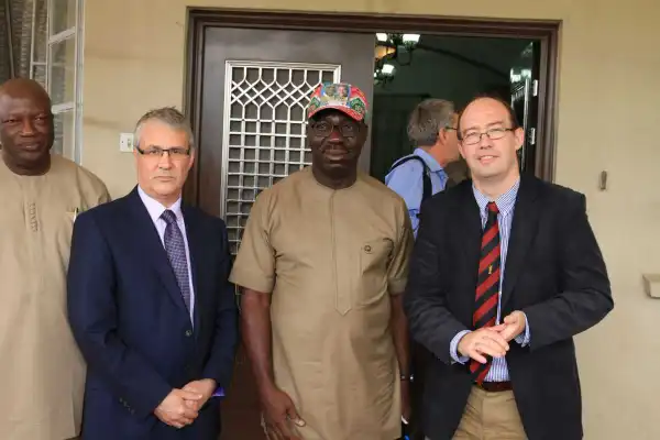 Godwin Obaseki Meets European Union Election Observers (Photos)